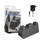 Carregador Duplo Para Controle DualSense Compatível Com PlayStation 5 Base Horizontal Preto