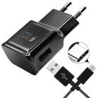 Carregador Fast Charge Original Samsung - Tipo C Preto - Caixa