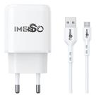 Carregador IMENSO 18w 2 Saídas com Cabo IMS-233V