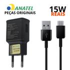 Carregador original 2a com cabo tipo c -preto