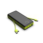 Carregador Portátil 20000 mah Power Bank 3em1 Bateria PN-959