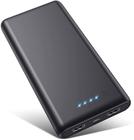 Carregador Portátil 26800mAh Seguro - Alta capacidade, Compacto - 2 USB