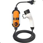 Carregador Portátil Para Carro Elétrico 16a 3.5kw Tipo 2 110-220 Bivolt Iec62196 M21