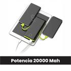 Carregador Portátil Peining Pn-959 Preto 3 Saídas 20000mah