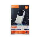 Carregador portátil power bank 20000mAh Inova kv-911024 Branca