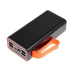 Carregador portátil Power Bank 30000mah com 4 USB para recarga turbo - HIGA