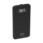 Carregador Portátil Power Bank Display Digital 10000 MAH LCD 2 Entradas USB / USB-C - Multi CB165