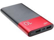 Carregador Portátil/Power Bank ELG 10000 mAh - PB100RDAL