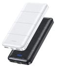 Carregador portátil Power Bank LOVELEDI 15000mAh x2 - Preto/Branco