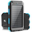 Carregador Portátil Solar 20000mAh à Prova D'Água - com Lanterna e Bússola