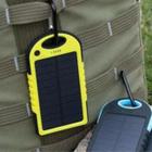 Carregador Portátil Solar/USB 38.000mAh - Bateria Dupla