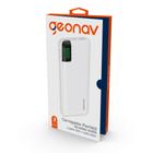 Carregador Portátil Universal Geonav, 10000 mAh, Branco - PB10KWT