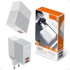 Carregador Rápido Universal Power Bank 5200mah Duplo De Viagem PA-606