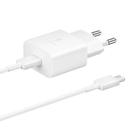 Carregador Samsung + Cabo USB-C 15W EP-T1510XWEGWW - Branco