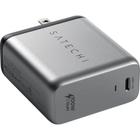 Carregador Satechi ST-UC100WSM USB-C 100 W - Cinza Escuro