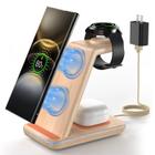Carregador Sem Fio JoyGeek 3 em 1 para Samsung Galaxy - Com Suporte