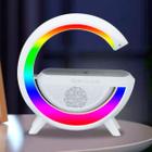 Carregador Sem Fio Luminária G Speaker Rgb Carregador Indução - BELLATOR