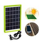 Carregador Solar Portátil Acampamento Camping Celular Verde - DP Led