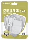 Carregador tipo c 3.4a sumexr sx-dzc