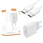 Carregador Turbo 30w USB Tipo C Com Cabo Tipo C para Tipo C Carregamento Turbo 6.1 Android 