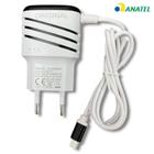 Carregador Turbo de Celular com 2 Portas USB -Tipo C