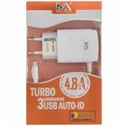 Carregador Turbo Type-c 4.8a Max Midia