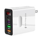 Carregador USB-C 45W com Display Digital - Carga Rápida 3.0 e PD para iPhone e Samsung