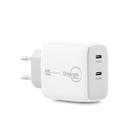 Carregador USB-C GaN, 65W, 2 Entradas, Linha Sampa, Originais iPlace