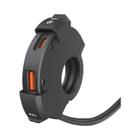 Carregador Usb Para Motocicleta À Prova D'água Qc3.0 Guiador De Carregamento Rápido 1224v Suporte De