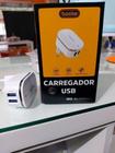 Carregador v8 com 2 portas usb basike ba-car0009