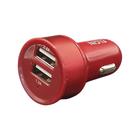 Carregador Veicular 2 Saidas Usb Elgin 46RCV2USBVDS Vermelho