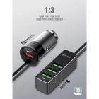 Carregador Veicular 4 Usb 35w C61 Ldnio Preto