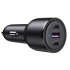 Carregador Veicular Carro Ugreen 69W Rápido 1 Usb-A 2 Usb-C