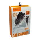 Carregador Veicular Compatível Com Lightning/Iphone 3.1A 2 USB - CARH10