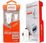 Carregador Veicular IOS Usb Kd-501 Carga Rapida - Kaidi