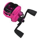 Carretilha Bronx 11000 11Rol Drag 8kgs Rosa Maruri Esquerda