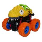 Carrinho A Fricção Com Amortecedor Monster DINOSAUR STUNT CAR 4x4 Giro 360º - HM TOYS