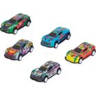 Carrinho a Fricção Mini Velozes Racing com 5 Unidades - Braskit