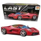 Carrinho Bate E Volta Vermelho Com Som E Luz Dm Toys
