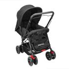 Carrinho Berço Rover Alça Reversível Prime Baby Preto