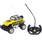 Carrinho Carro De Controle Remoto Sem Fio Jipe 17cm - Dm Toys