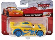 Carrinho CARS - Disney Pixar - 1:43 Puxa e Vai - Dinoco Cruz Ramirez - Mattel MATTEL