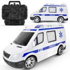 Carrinho City Resgate Ambulancia Policia Bombeiro De Controle Remoto Brinquedo Infantil - Zoop Toys