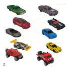 Carrinho Coleção De Ferro Compatível Hot Wheels 10 Peças