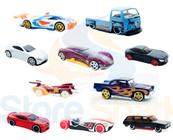 Carrinho Coleção De Ferro Compatível Hot Wheels 10 Peças