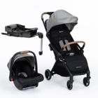 Carrinho com Bebê Conforto e Base Travel System Spark Plus Trio Isofix Grey Frost - Safety 1st