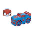 Carrinho com mascara spider super heroi - hero time - Usual Brinquedos