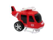 Carrinho Com Super Fricção Metropolis Helicóptero Rosita