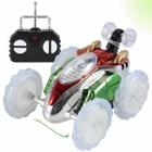Carrinho Controle Maluco Gira 360 Recarregável Luz