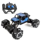 CARRINHO CONTROLE REMOTO INFANTIL PICK UP 4X4 8 FUNÇÕES 360 º Azul